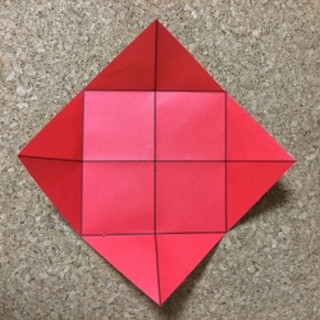 立体の家の折り方6